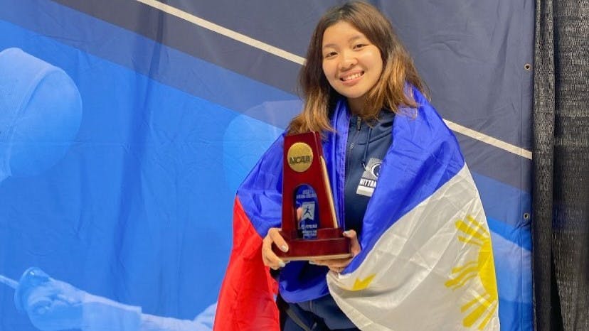 Olympics-bound Sam Catantan believes Filipinos possess traits to succeed in fencing